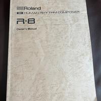 Manuali originali Roland R8