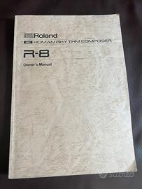 Manuali originali Roland R8