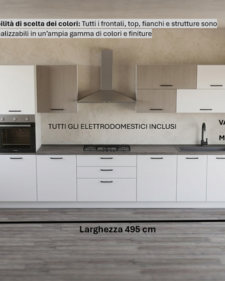 CUCINA CON ELETTRODOMESTICI ALTA QUALITA' CUCINE