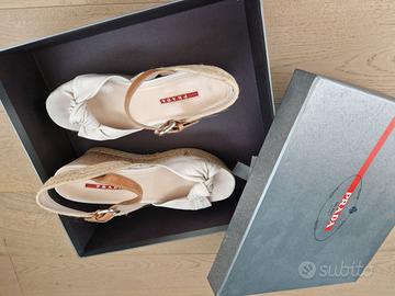 Sandali Prada originali in vera pelle