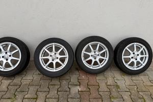 4Cerchi in lega +gomme  coppia 195/55/15c175/60/15
