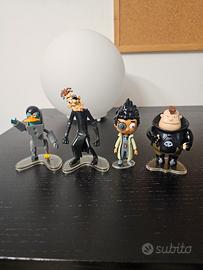 Action figures Phineas e Ferb resistance team