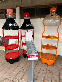 Espositore Coca Cola/Fanta bottiglia gigante