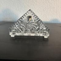 Porta tovaglioli in cristallo di Boemia