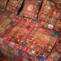 arazzo tappeto copriletto indiano