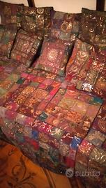 arazzo tappeto copriletto indiano