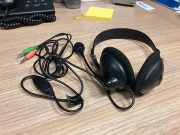 Cuffie pc nilox con microfono