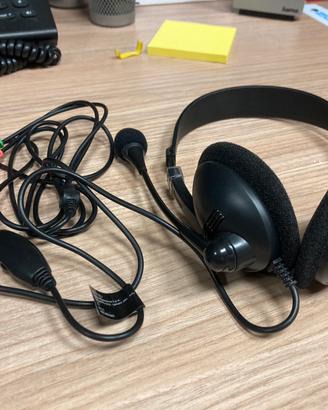 Cuffie pc nilox con microfono