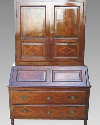 Trumeau Luigi XVI intarsiato XVIII sec antico