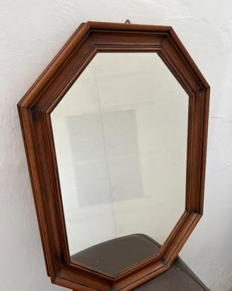 Specchio vintage ottagonale 50×70 cm