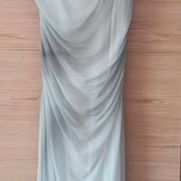 Abito da sera - azzurro chiaro - prodotto in Italy