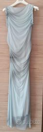 Abito da sera - azzurro chiaro - prodotto in Italy