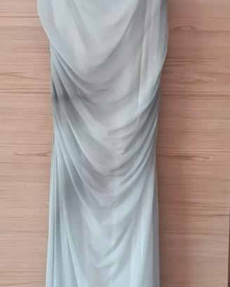 Abito da sera - azzurro chiaro - prodotto in Italy