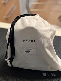 Borsa donna vera pelle Céline Paris Nano
