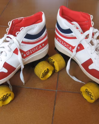 Pattini a rotelle con Scarponcini - Marca Gioca -