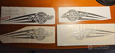 Scritte adesive honda shadow vt600