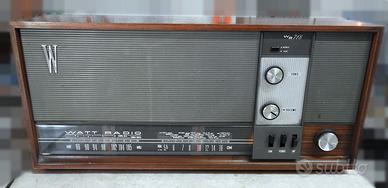 Radio a valvole Watt Radio 718 del 1960