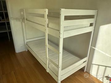 Letto a castello e materassi ikea