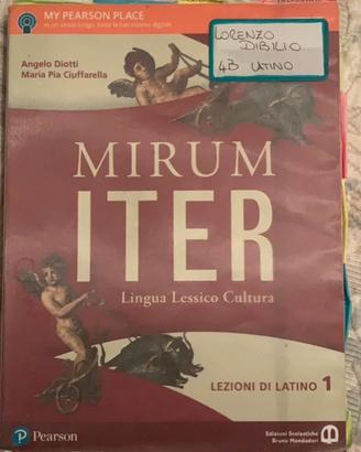 Libro di Latino Mirum Iter