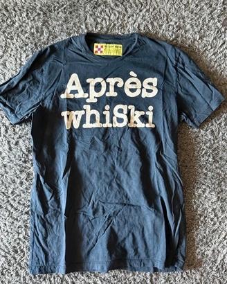 MC2 Saint Barth t-shirt uomo blu Après whiSki M