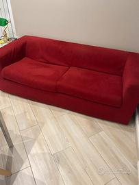 Divano rosso poltrone sofà