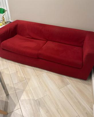 Divano rosso poltrone sofà