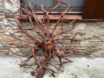 Scultura in legno intagliato  – Opera unica