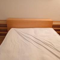 Testiera letto matrimoniale con cassetti estraibil