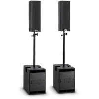 IMPIANTO AUDIO PROFESSIONALE A COLONNA 3300W RMS