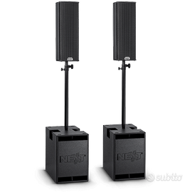 IMPIANTO AUDIO PROFESSIONALE A COLONNA 3300W RMS