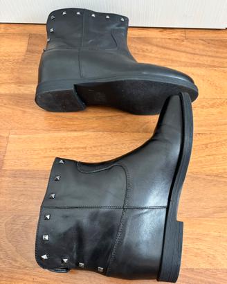 Stivaletto donna Barca nero in pelle nr 39