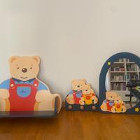 Accessori arredamento cameretta linea Azur