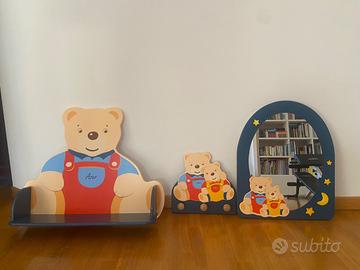 Accessori arredamento cameretta linea Azur