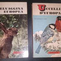 2 librett UCCELLI D'EUROPA e SELVGGINA EUROPEA '65