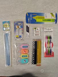 Lotto articoli di cancelleria vari nuovi