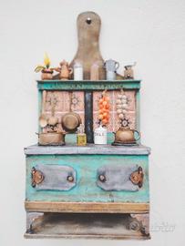 Tagliere decorato a mano 