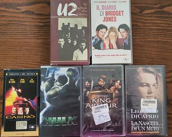 Lotto VHS vintage originali – 2 sigillate – perfet