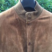 Giubbino in pelle scamosciata