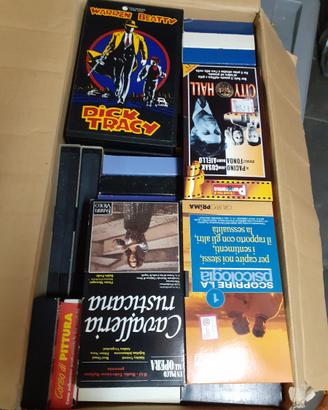 Vhs film azione - thriller - drammatici - storici