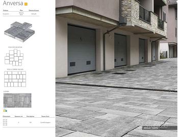 Mattonelle AUTOBLOCCANTI PAVEL ANVERSA e MASSELLO