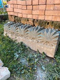 Bordura in cento per aiuola