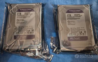 2 Western Digital 2TB WD23PURZ