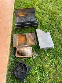 Camino angolare da cucina