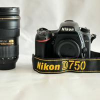 Nikon D750 Nikkor 24/70mm f2.8 NON stabilizzato