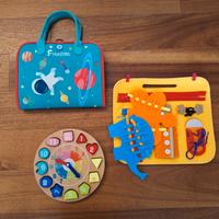 set giochi bambini Montessori 1-3 anni