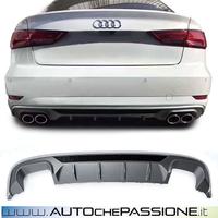 Estrattore posteriore S3 per Audi A3 8V 2016>2020
