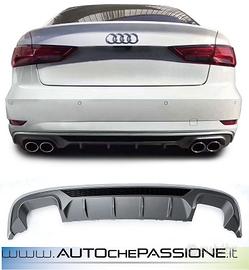 Estrattore posteriore S3 per Audi A3 8V 2016>2020