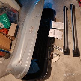 Kit  baule Tetto "Ideal Deluxe" 185cm + Barre