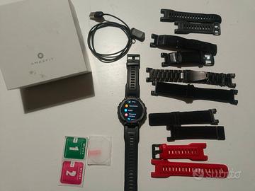 Amazfit T rex pro con accessori