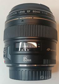 Canon EF 85mm f/1.8 USM – Obiettivo per Ritratti